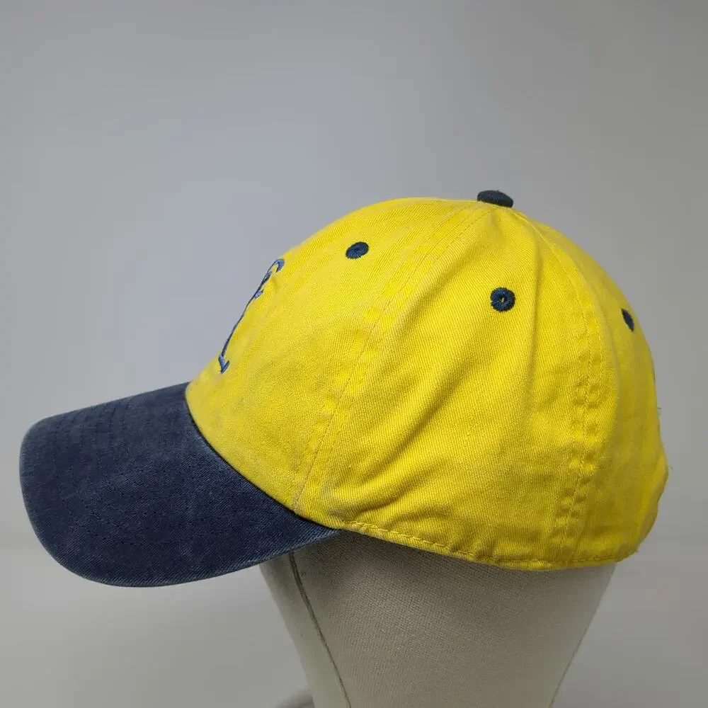 Newhattan Baseball Cap Yellow Blue One Size VMC Victory Changed My Life Hat
